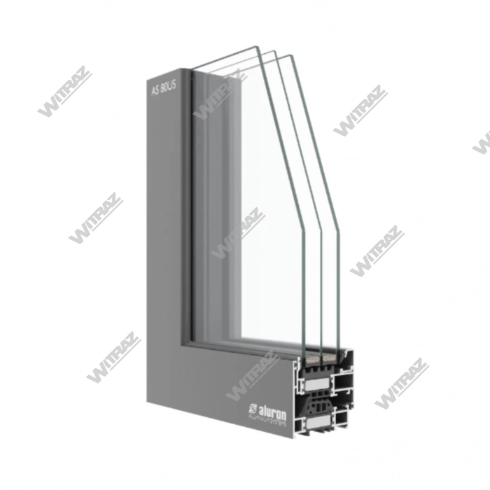 Aluminium windows - ALURON AS 80US