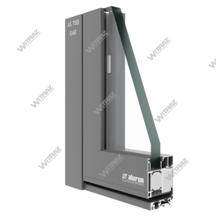 АЛЮМИНИЕВЫЕ ВХОДНЫЕ ДВЕРИ - ALURON AS 75EI fire-rated door