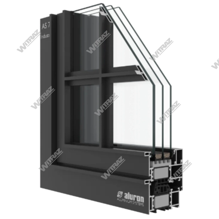 АЛЮМИНИЕВЫЕ ВХОДНЫЕ ДВЕРИ - ALURON AS 75 Industrial