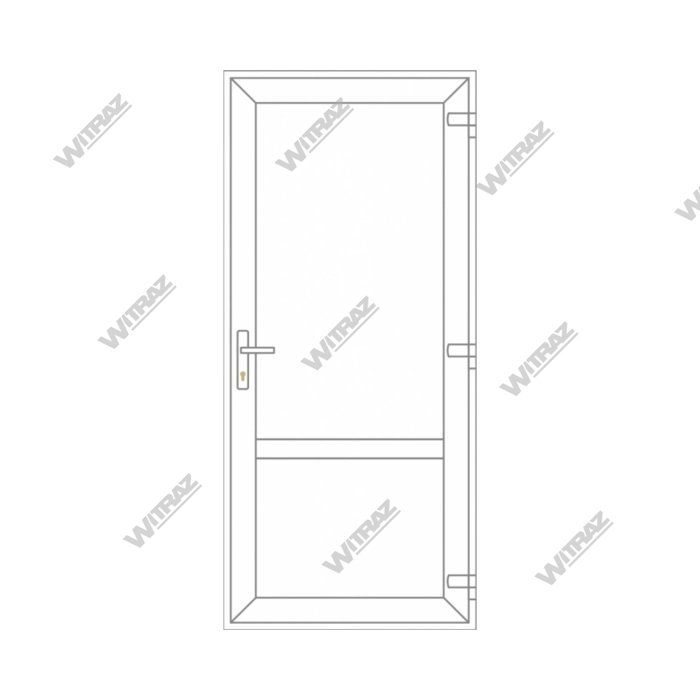 Sissepääsu PVC uks - Sissepääsu PVC uks (PVC + PVC)