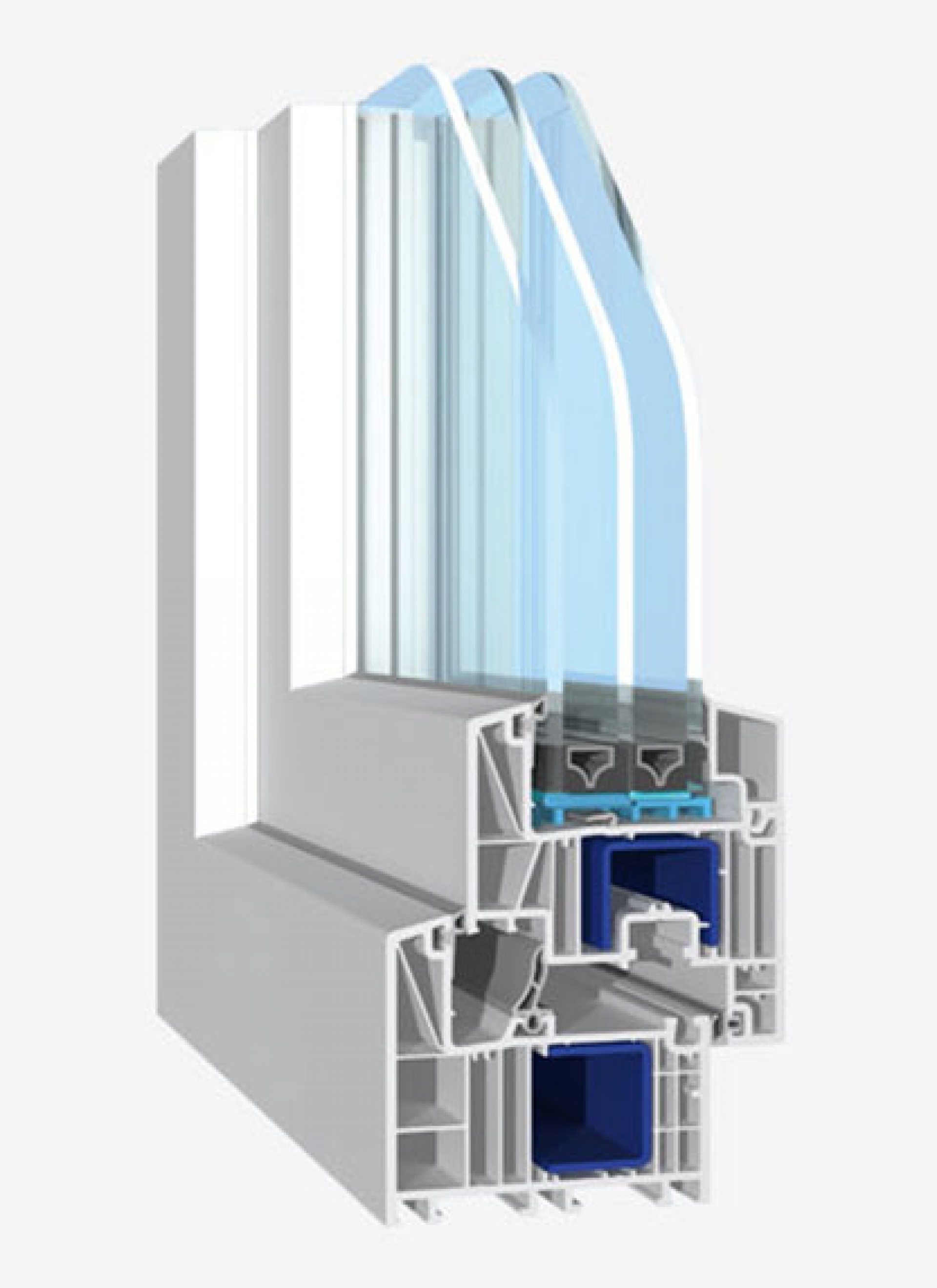 Plastic (uPVC) windows - Brügmann bluEvolution: 82