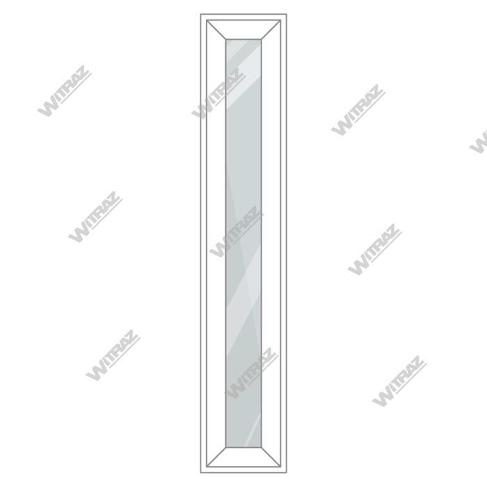 uPVC shop-windows in stock - uPVC vertical shop-window (glass)
