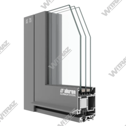  ALUMINUM ENTRANCE DOORS - ALURON AS 75