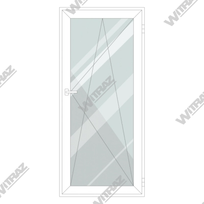  Готовые пластиковые балконные двери - Пластиковые балконные двери (стекло)