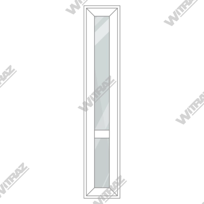  Готовые ПВХ витрины - ПВХ вертикальные витрины (стекло + стекло)